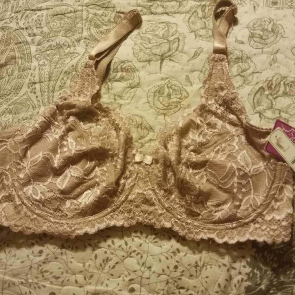 NWT Queen's Lady Underwear lace Bra 36B